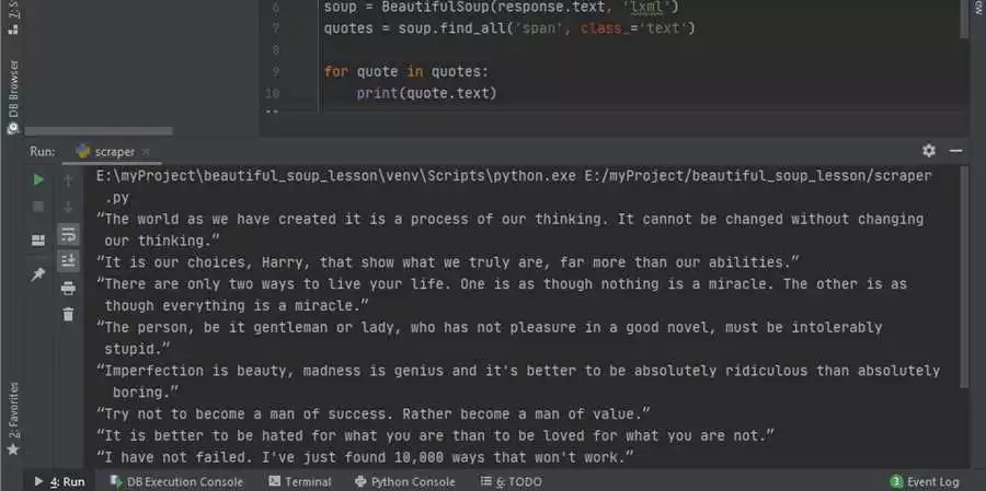 Как использовать BeautifulSoup для анализа HTML-кода